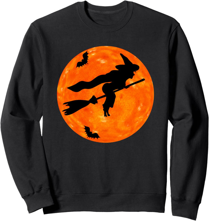 LUSTIGES FUN HEXE GESCHENK FRAUEN UND MÄDCHEN DAMEN Sweatshirt