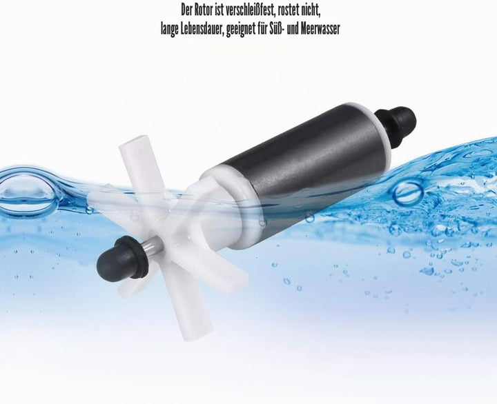 Tauchwasserpumpe 2500L/H 45W für Aquariumteich Fischtank Springbrunnen Frisch- und Meerwasserzirkula
