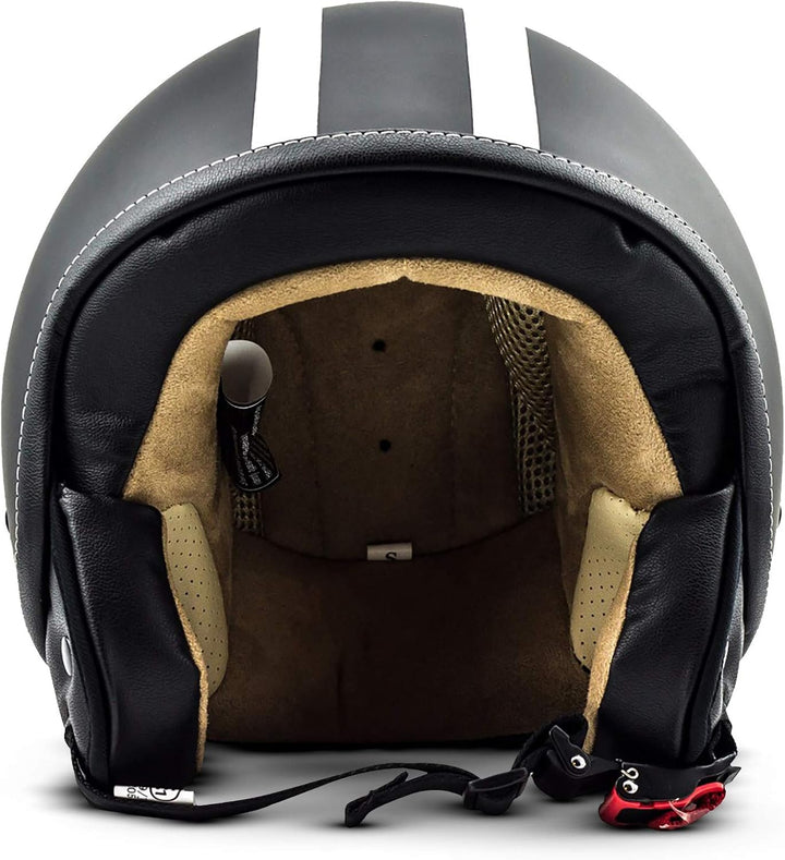 Soxon® SP-301 Star „Green“ · Jet-Helm · Motorrad-Helm Roller-Helm Scooter-Helm Moped Mofa-Helm Chopp