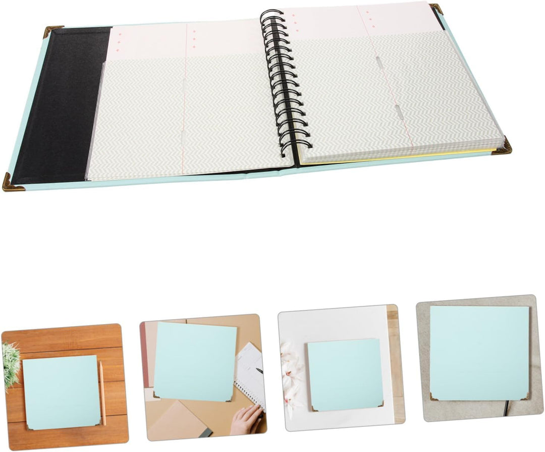 Yardwe Notizalbum für Geldscheine, Rechnungen, Sammelbuch, Papieralbum, Sammelbuch, Filmticket, Albu