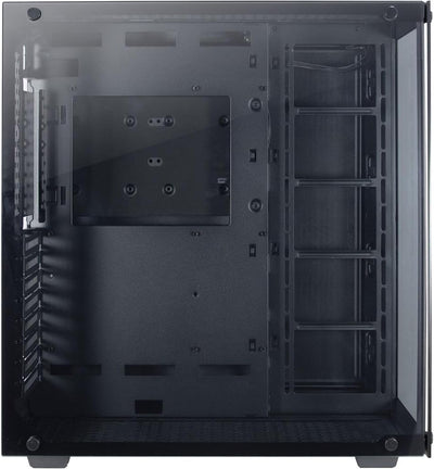 Inter-Tech C-701 Panorama ATX Gehäuse, Tempered Glass, Schwarz, 88881327