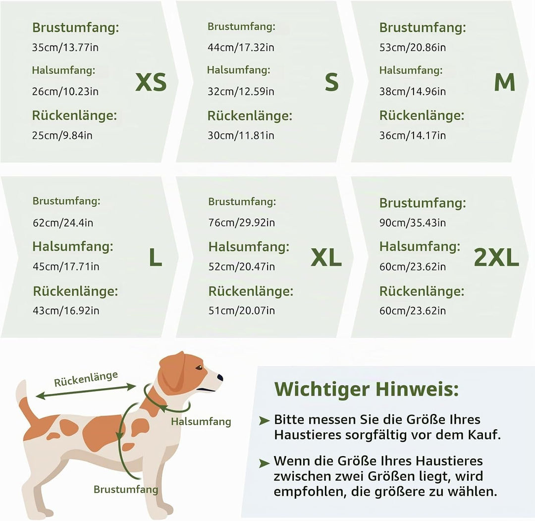 Hundemantel Hundejacke Warm Wintermantel mit Reissverschluss Winddichte &amp; Winddichte mit Reflektorst