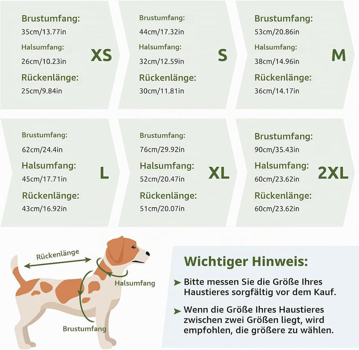 Hundemantel Hundejacke Warm Wintermantel mit Reissverschluss Winddichte &amp; Winddichte mit Reflektorst