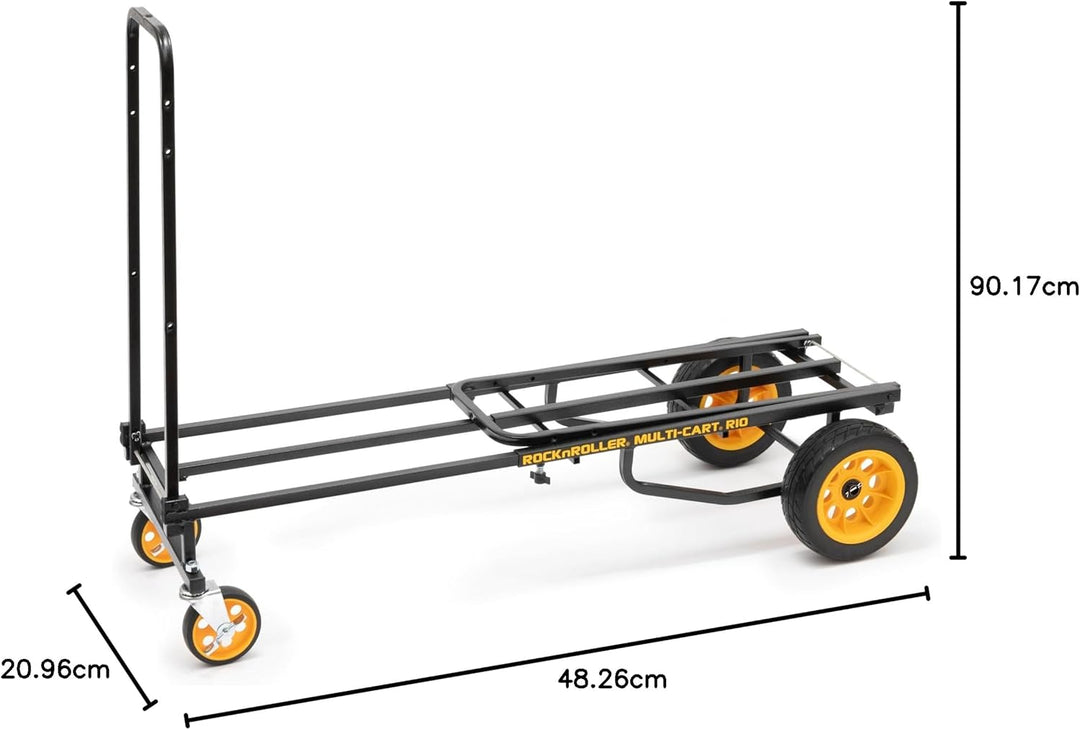 RocknRoller Multifunktionswagen R10RT 34 Inch schwarz, R10RT