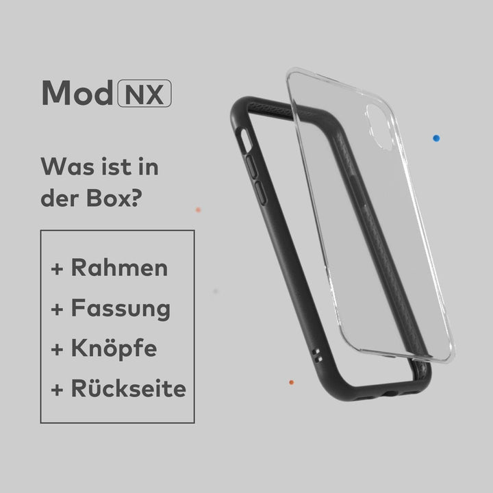 RhinoShield Modulares Case kompatibel mit [iPhone XS] | Mod NX - Anpassbare & stossdämpfende Schutzh