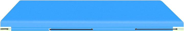 QWORK® Anhänger Flachplane mit Planenseil - 209x115x10 cm - Verstärktes 420D PVC Material - PKW Häng