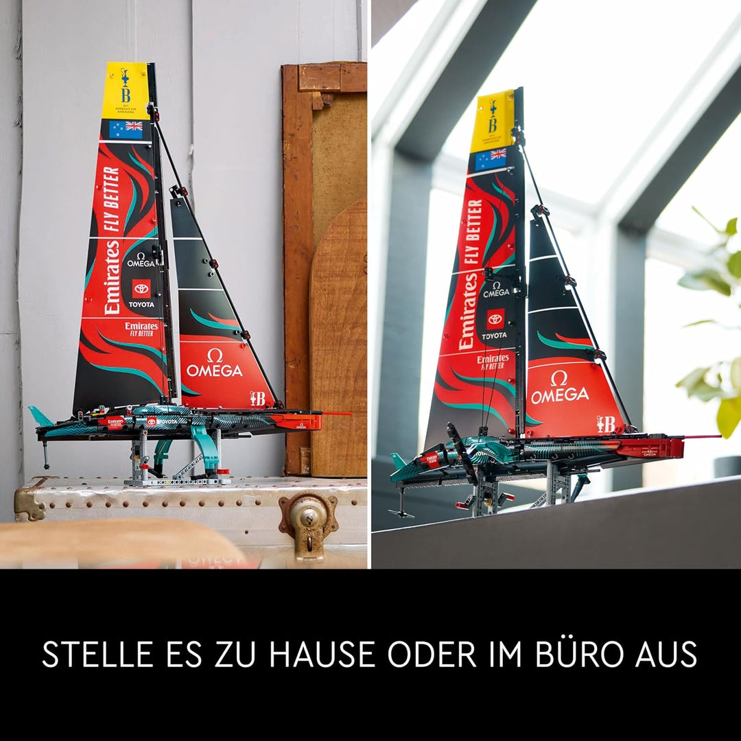 LEGO Technic Emirates Team New Zealand AC75 Rennjacht, Bauset mit Segelboot für Erwachsene, Geschenk