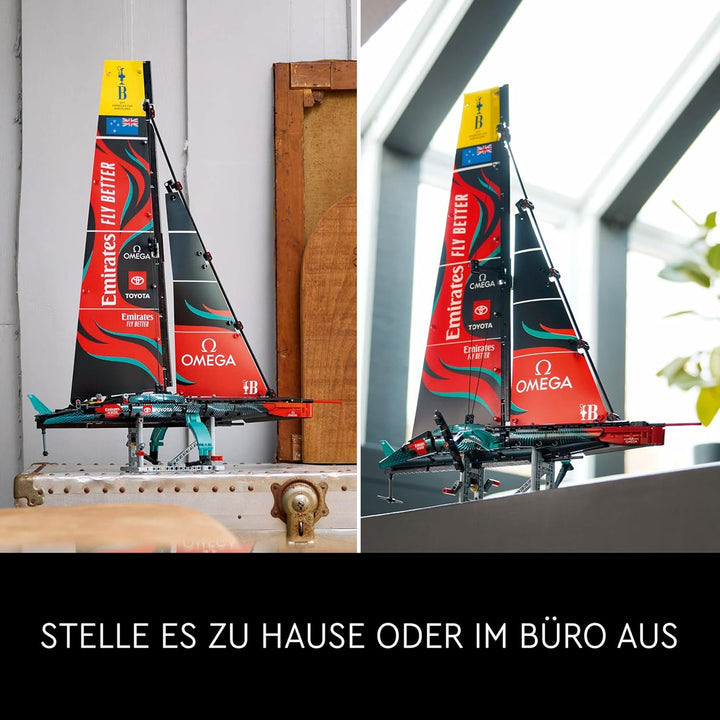LEGO Technic Emirates Team New Zealand AC75 Rennjacht, Bauset mit Segelboot für Erwachsene, Geschenk