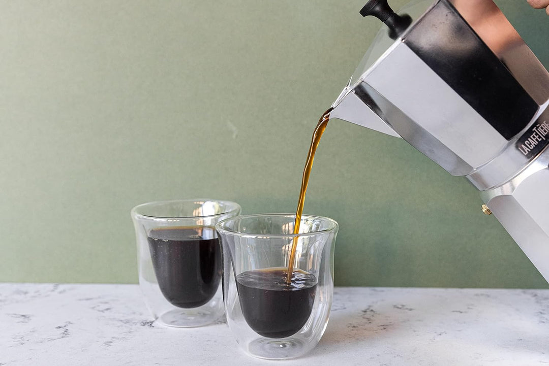 La Cafetière Venice Espressokocher, Aluminium Silberfarben Twelve Cup, Silberfarben Twelve Cup