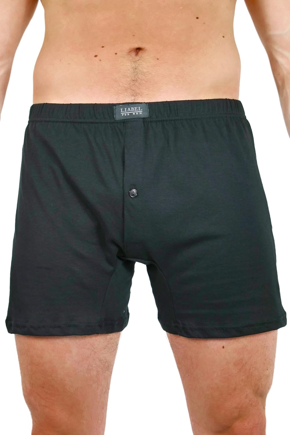 Liabel 6 Boxershorts für Herren, elastische Baumwolle, atmungsaktiv, Unterhosen-Set für Herren, bunt