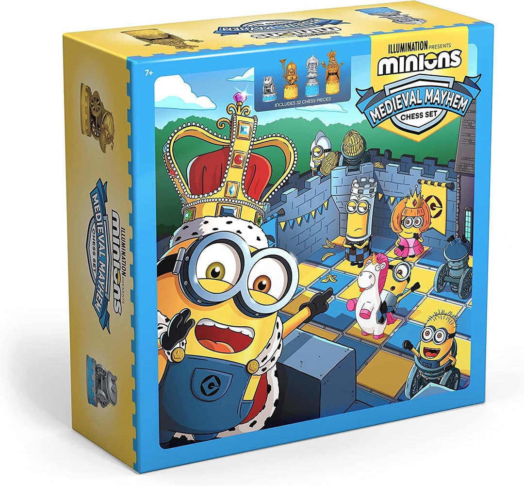 The Noble Collection Minions 'Medieval Mayhem' Chess Set