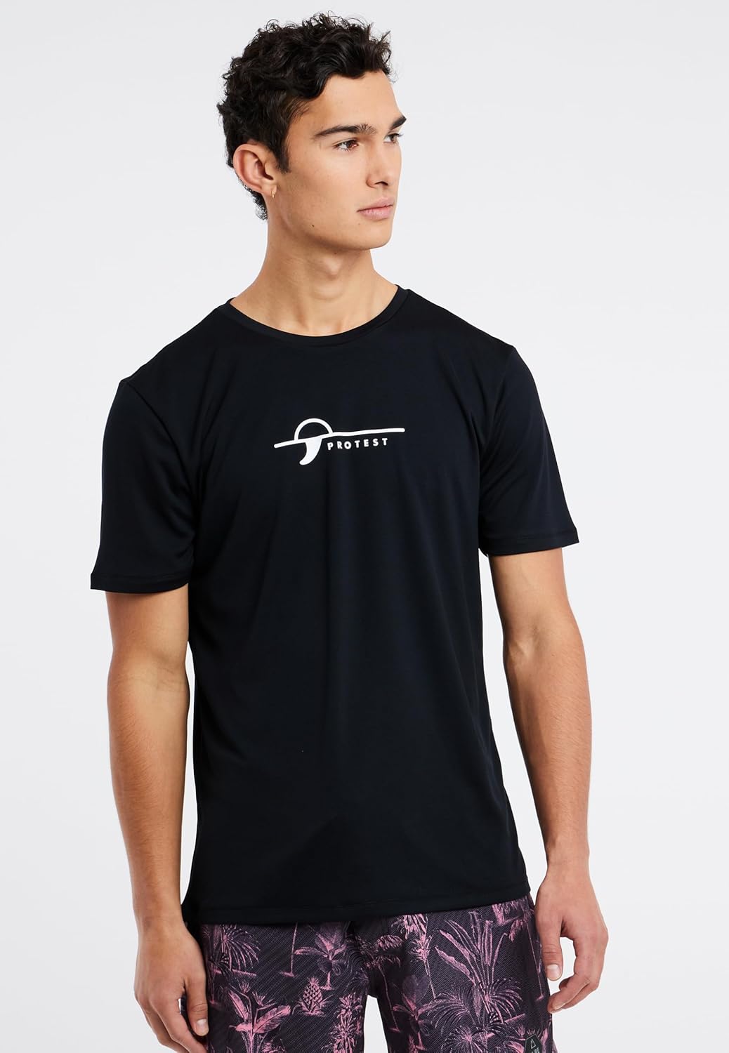 Protest Herren Surf-t-Shirt PRTLEGUNDI S True Black, S True Black