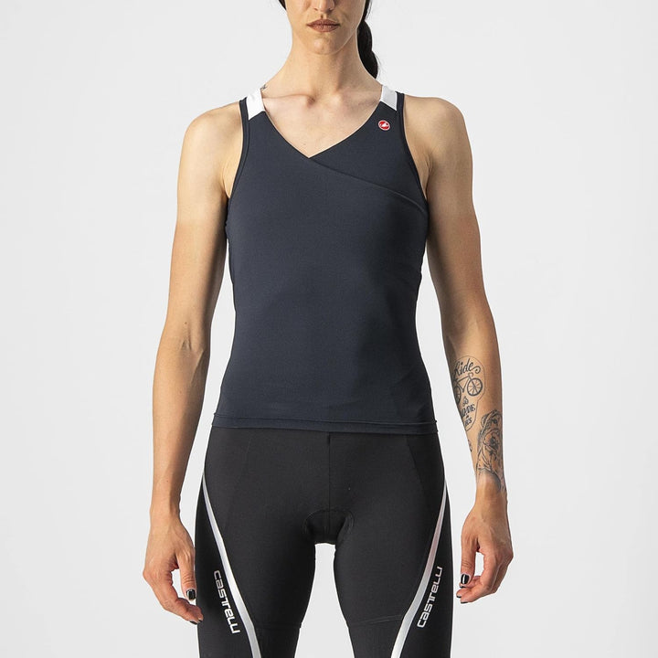 Castelli Damen Solaris Top Sweatshirt XS Schwarz, XS Schwarz