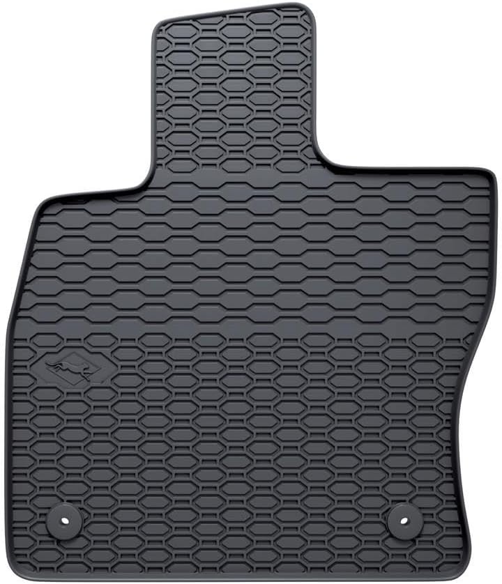 Mossa - Gummifussmatten Auto kompatibel mit Audi A3 Hatchback, Limousine (2012-2020) schwarz Gummima