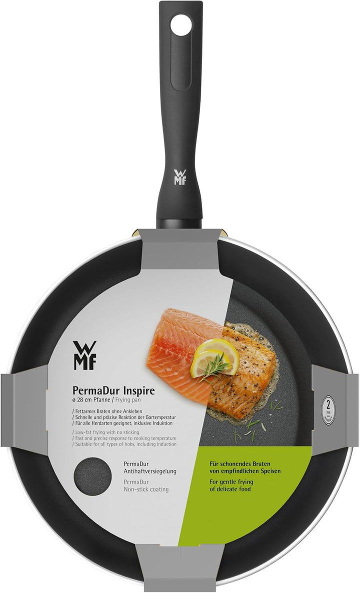 WMF Permadur Inspire Bratpfanne Induktion 28cm, Aluminium beschichtet, PermaDur Antihaftversiegelung