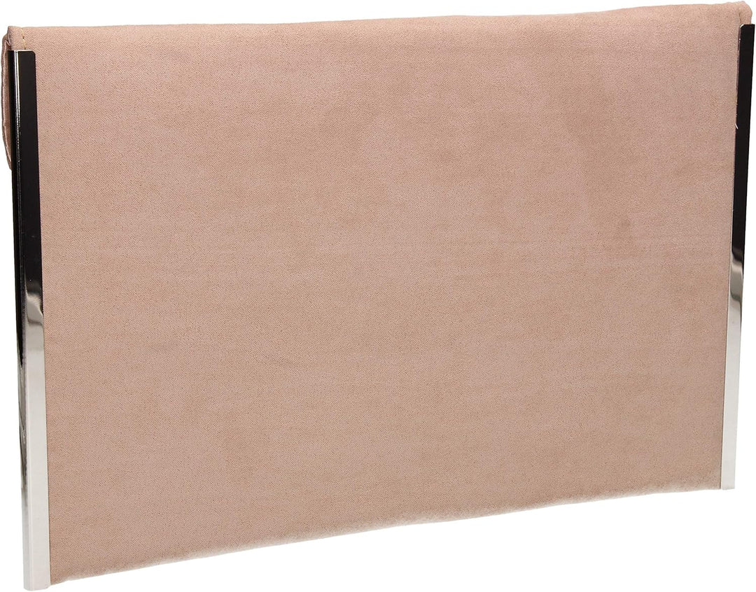 SwankySwans Damen-Clutch Louis, Veloursleder/Samt, schlankes Briefumschlag-Design, ideal für Partys,