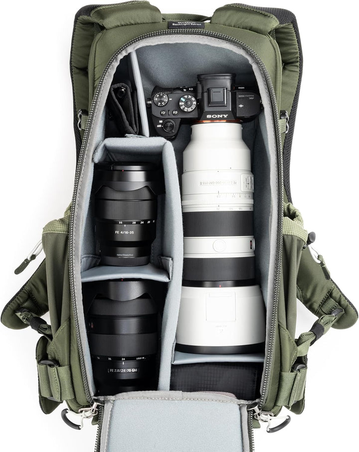 Think Tank Parent Foto and BackLight backpacks Mountane Green 15L, Mountane Green 15L