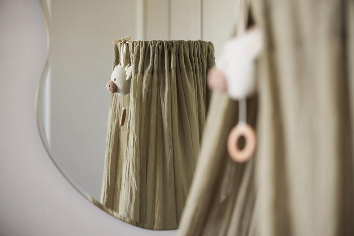 Jollein Betthimmel - Höhe 155 cm - Vintage Olive Green