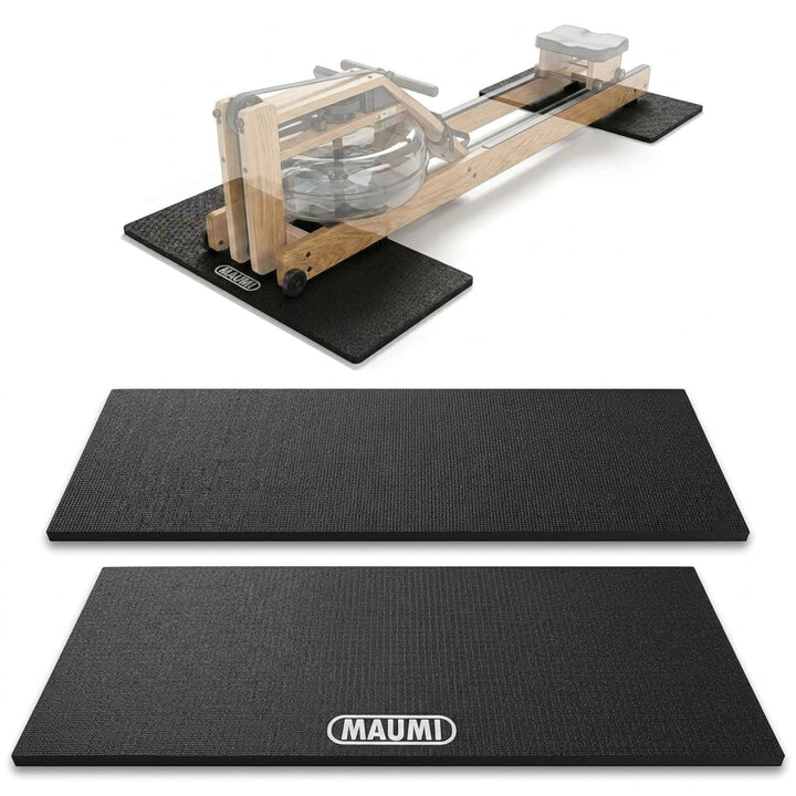 MAUMI Unterlegmatte Bodenschutzmatte Gummimatte Matte für Concept 2 WaterRower Rudergerät Wasser Erg