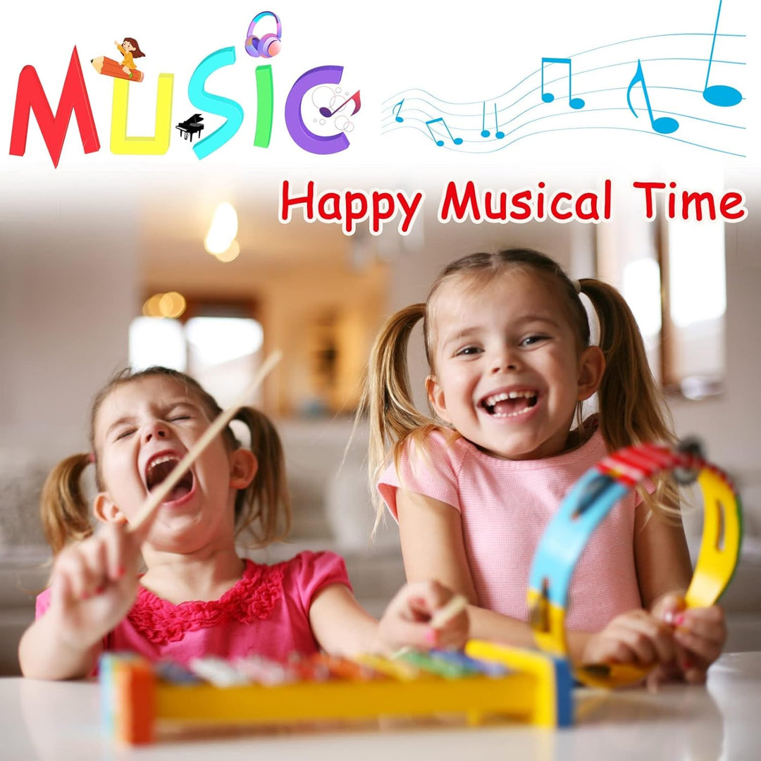 Kinder Musikinstrumente Holz Kleinkind Percussion Spielzeug Set