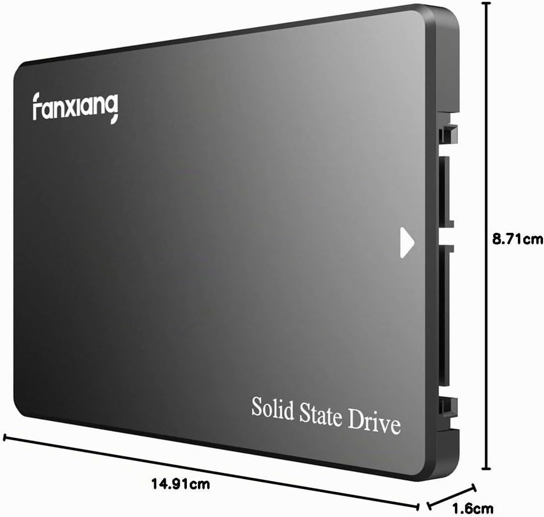 fanxiang S101 500GB SATA III 2,5-Zoll SSD Interne Festplatte, 540MB/s Lesen, 500MB/s Schreiben, SLC-