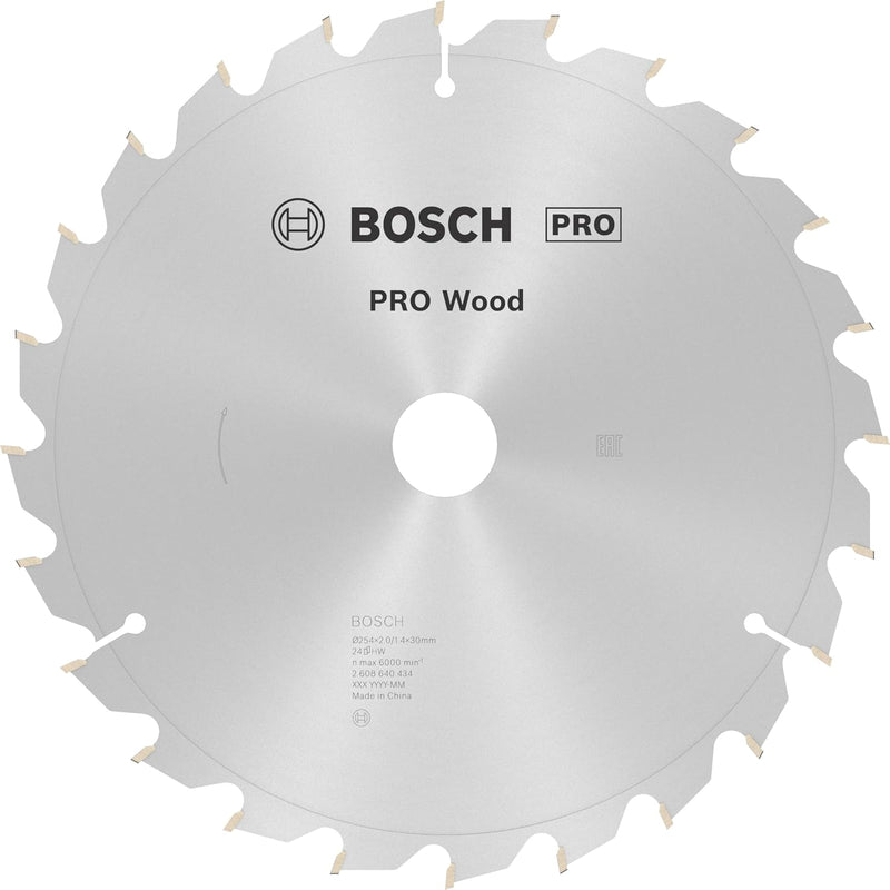 Bosch Accessories Bosch Professional 1x Kreissägeblatt Optiline Wood (Sägeblatt für Holz, Ø 254 x 30