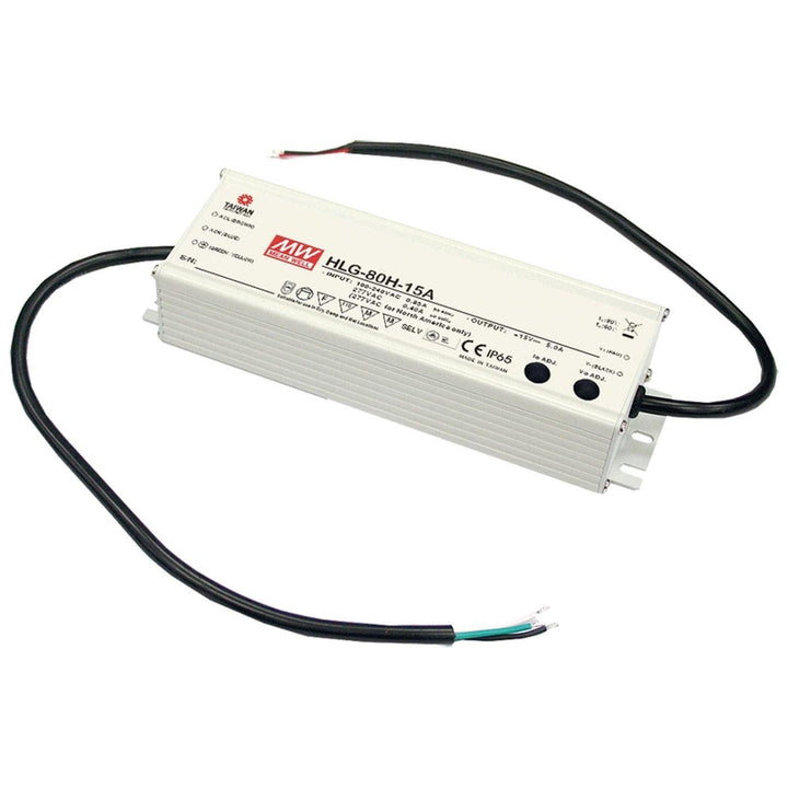 Mean Well HLG-80H-24A AC-DC Single Output LED-Treiber, Mix-Modus mit PFC, HLG-80H-24A