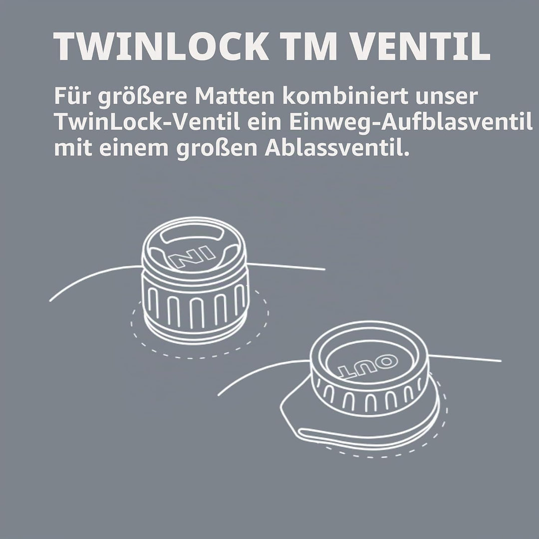 Therm-a-Rest MondoKing 3D Liegefläche 203 x 76 cm (XXL) Marine Blue XXL (76 x 203 cm) Original Aufbe