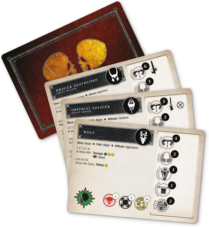 Modiphius Entertainment | The Elder Scrolls: Call to Arms | Chapter 1 Card Pack: Civil War | Miniatu