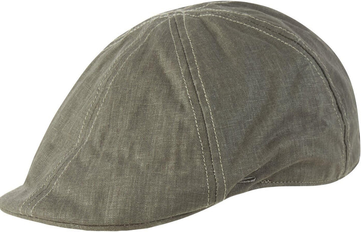 camel active Herren Schiebermütze aus Baumwolle M Grau, M Grau