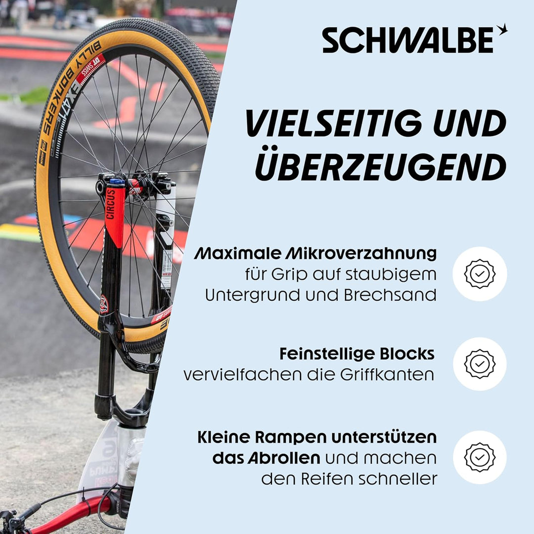 Schwalbe Billy Bonkers Performance Faltreifen // 57-559 (26x2,25') Schwarz 57-559 (26" x 2.25), Schw
