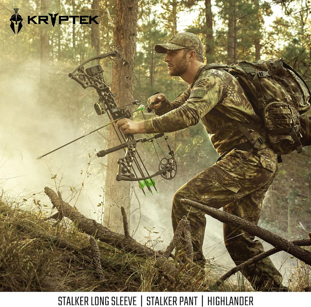 Kryptek Herren Wanderhose Stalker Hose, Tarnmuster, Jagdhose S Übergang, S Übergang