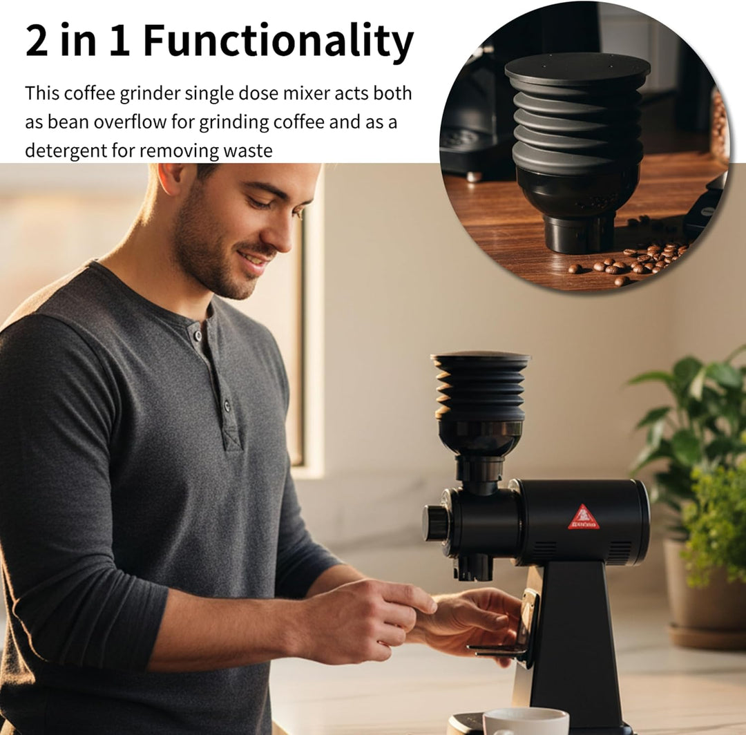 Single Dosis Hopper, Kaffee -Hopper Single Dosis Hopper Mühle Kaffeemühle Accessoires mit Bellow Abs