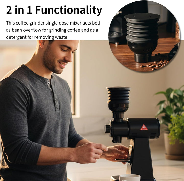 Single Dosis Hopper, Kaffee -Hopper Single Dosis Hopper Mühle Kaffeemühle Accessoires mit Bellow Abs