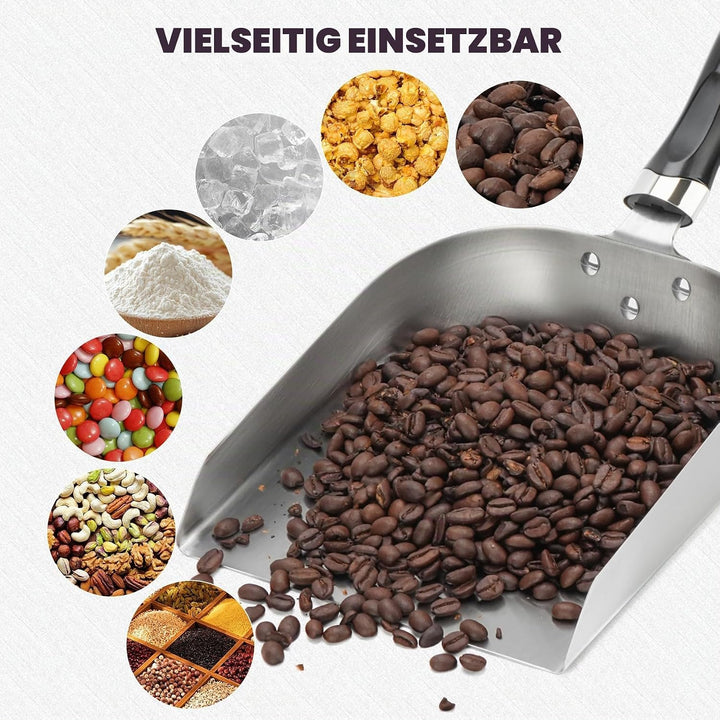 onlyfire Grillschaufel Edelstahl, Plancha Grillschaufel mit Griff, Multifunktional Grillwender, BBQ