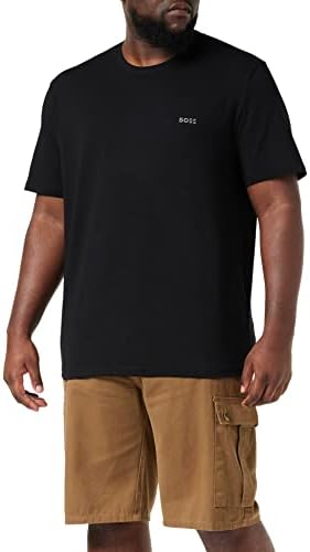 BOSS Herren Mix&Match R T-Shirt, Schwarz