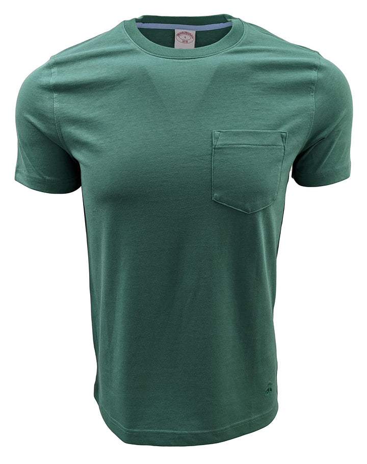 Brooks Brothers T-Shirt mit Tasche aus Jersey M Grün, M Grün
