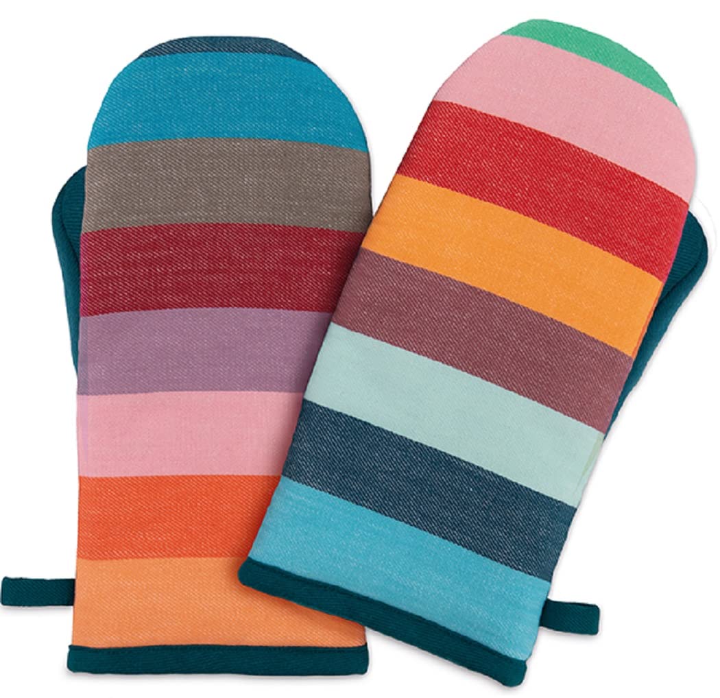 REMEMBER Ofenhandschuhe Nr. 2, 2er Set, 14 x 29 cm, Baumwolle/Polyester, Nr. 2