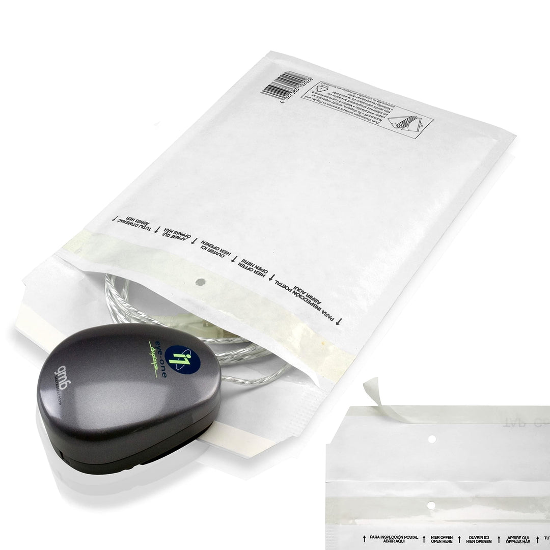 WPTrading - 400 Stück Luftpolstertaschen A5 200 x 275 mm Gr.4 (D) weiss selbstklebend - Kraftpapier