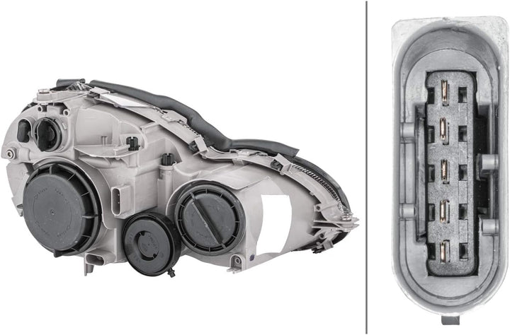 HELLA 1DR 007 984-091 Halogen-Hauptscheinwerfer - links - für u.a. Mercedes-Benz C-Class Sportcoupe