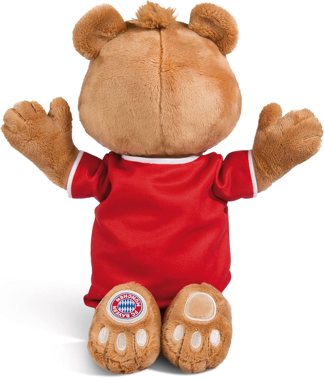 NICI Kuscheltier FC BAYERN MÜNCHEN Bär Berni 35 cm – Stofftier aus weichem Plüsch, Fussball Fanartik