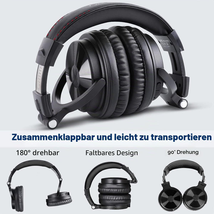 OneOdio Bluetooth Kopfhörer Over Ear,110 Std Spielzeit Kopfhörer Kabellos Bluetooth, HiFi Stereo, Ei