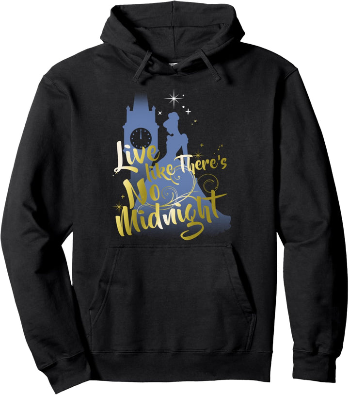 Disney Cinderella Live Like There's No Midnight Silhouette Pullover Hoodie