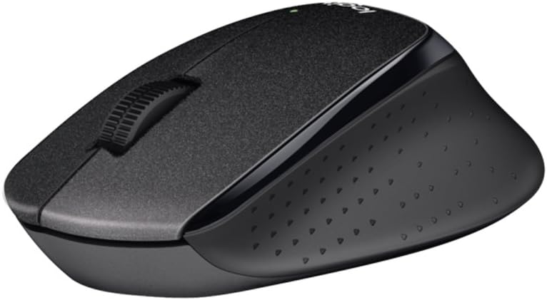 Logitech M330 Silent Plus kabellose Maus, Schwarz