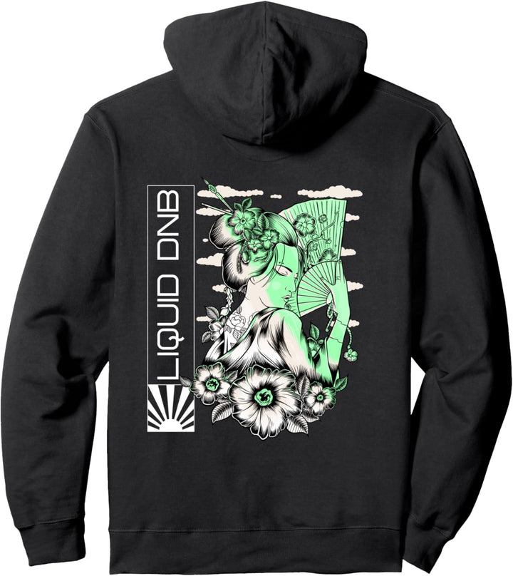 Liquid Drum Und Bass Dschungel EDM DnB Rave Pullover Hoodie
