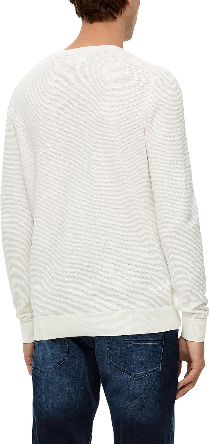 s.Oliver Herren Pullover XL 0240 Creme, XL 0240 Creme
