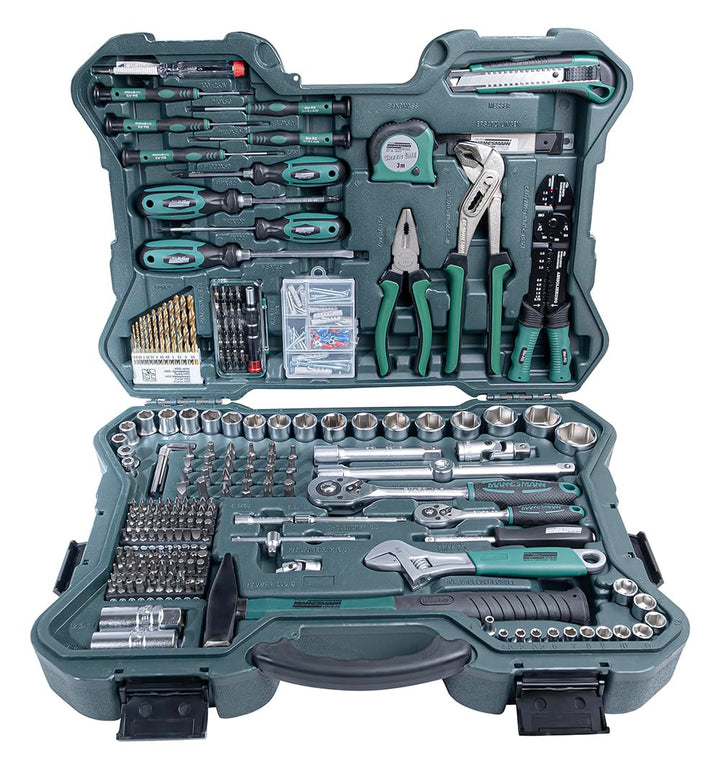 Brüder Mannesmann M29088 Steckschlüssel und Werkzeugsatz, 303-tlg