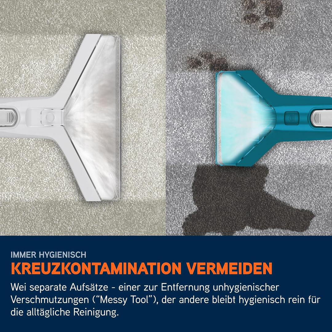 Vax SpotWash Home Duo Pet-Edition Fleckenreiniger Teppich-und Polsterreiniger Gerät mit SpinScrub-Te
