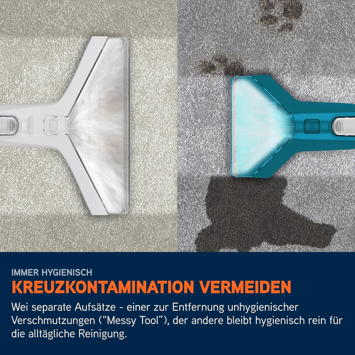 Vax SpotWash Home Duo Pet-Edition Fleckenreiniger Teppich-und Polsterreiniger Gerät mit SpinScrub-Te