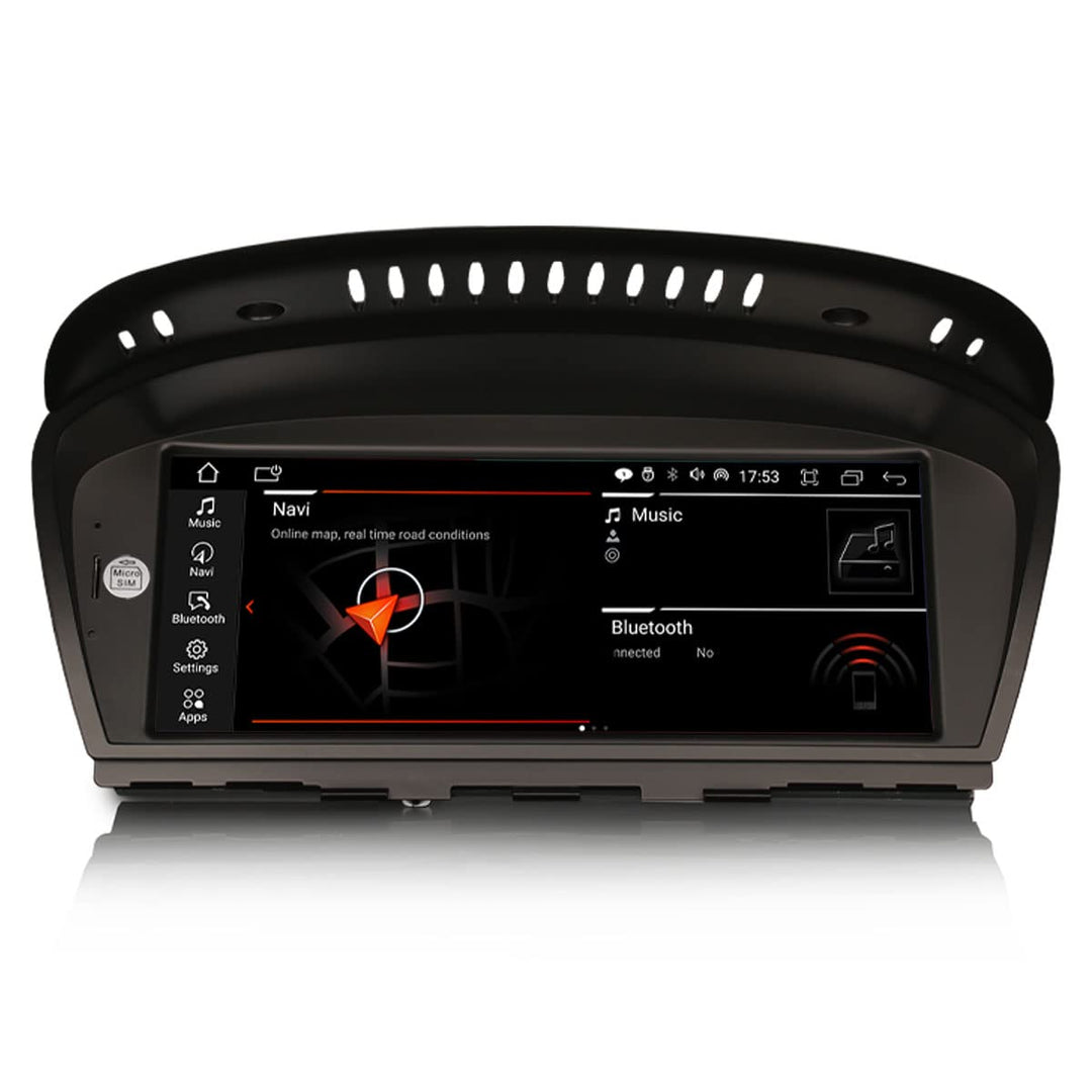 8,8 Zoll 8-Kern 4GB RAM+64GB ROM Android 14 Autoradio für BMW 3er E90 E91 E92 E93 5er E60 E61 6er E6